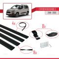 Citroen Berlingo 3 (K9) 2019-2022 Arası ile Uyumlu BASIC Model Ara Atkı Tavan Barı Siyah 4 Adet