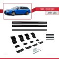 Seat Exeo (3R9) ST 2009-2013 Arası ile Uyumlu BASIC Model Ara Atkı Tavan Barı Siyah 2 Adet