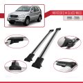 Mercedes M Class (W163) 1998-2005 Arası ile Uyumlu FLY Model Ara Atkı Tavan Barı Gri 2 Adet