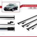 Alfa Romeo 156 (T932) SW 2000-2006 Arası ile Uyumlu BASIC Model Ara Atkı Tavan Barı Gri 3 Adet