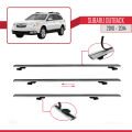 Subaru Outback 2010-2014 Arası ile Uyumlu BASIC Model Ara Atkı Tavan Barı Gri 2 Adet