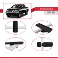 Nissan Navara 3 (D40) 2005-2014 Arası ile Uyumlu BASIC Model Ara Atkı Tavan Barı Siyah 3 Adet