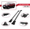 Opel Frontera Sport 1992-1998 Arası ile Uyumlu FLY Model Ara Atkı Tavan Barı Gri 2 Adet