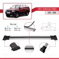 Opel Frontera Sport 1992-1998 Arası ile Uyumlu FLY Model Ara Atkı Tavan Barı Gri 2 Adet