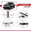 Nissan Navara 3 (D40) 2005-2014 Arası ile Uyumlu BASIC Model Ara Atkı Tavan Barı Gri 3 Adet