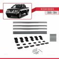 Nissan Navara 3 (D40) 2005-2014 Arası ile Uyumlu BASIC Model Ara Atkı Tavan Barı Gri 3 Adet