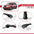 Nissan Pathfinder 4 (R52) 2013-2020 Arası ile Uyumlu ACE-1 Ara Atkı Tavan Barı Siyah 2 Adet