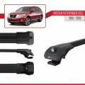 Nissan Pathfinder 4 (R52) 2013-2020 Arası ile Uyumlu ACE-1 Ara Atkı Tavan Barı Siyah 2 Adet