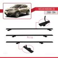 Nissan Murano 2 (Z51) 2008-2014 Arası ile Uyumlu BASIC Model Ara Atkı Tavan Barı Siyah 3 Adet