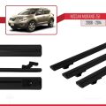 Nissan Murano 2 (Z51) 2008-2014 Arası ile Uyumlu BASIC Model Ara Atkı Tavan Barı Siyah 3 Adet