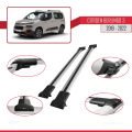 Citroen Berlingo 3 (K9) 2019-2022 Arası ile Uyumlu FLY Model Ara Atkı Tavan Barı Gri 2 Adet