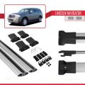 Lincoln Navigator 1998-2006 Arası ile Uyumlu FLY Model Ara Atkı Tavan Barı Gri 2 Adet
