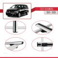Seat Alhambra 2 (7N) 2010-2020 Arası ile Uyumlu BASIC Model Ara Atkı Tavan Barı Gri 2 Adet