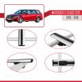 Mercedes E Class S212 2013-2016 Arası ile Uyumlu BASIC Model Ara Atkı Tavan Barı Gri 2 Adet