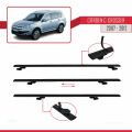 Citroen C-Crosser 2007-2012 Arası ile Uyumlu BASIC Model Ara Atkı Tavan Barı Siyah 2 Adet