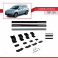 Citroen C-Crosser 2007-2012 Arası ile Uyumlu BASIC Model Ara Atkı Tavan Barı Siyah 2 Adet