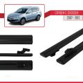 Citroen C-Crosser 2007-2012 Arası ile Uyumlu BASIC Model Ara Atkı Tavan Barı Siyah 2 Adet