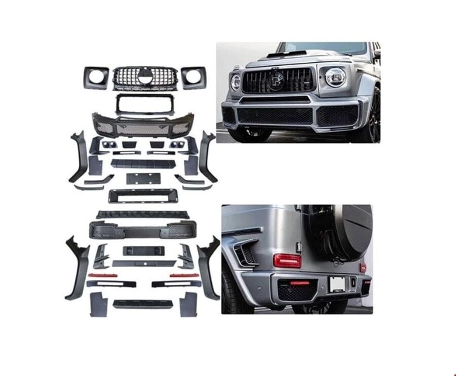 Mercedes G Serisi W464 2019 ve Sonrası Uyumlu Brabus Body Kit Komple Set