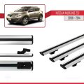 Nissan Murano 2 (Z51) 2008-2014 Arası ile Uyumlu BASIC Model Ara Atkı Tavan Barı Gri 3 Adet