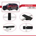 Kia Sportage 2023-2025 Arası ile Uyumlu BASIC Model Ara Atkı Tavan Barı Siyah 2 Adet