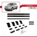 Saturn Vue 2 2008-2010 Arası ile Uyumlu BASIC Model Ara Atkı Tavan Barı Siyah 2 Adet