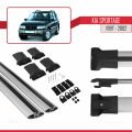 Kia Sportage 1997-2002 Arası ile Uyumlu FLY Model Ara Atkı Tavan Barı Gri 2 Adet
