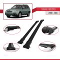 Subaru Forester 3 (SH) 2008-2013 Arası ile Uyumlu FLY Model Ara Atkı Tavan Barı Siyah 2 Adet