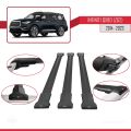 Infiniti QX80 (Z62) 2014-2023 Arası ile Uyumlu FLY Model Ara Atkı Tavan Barı Siyah 3 Adet