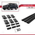 Infiniti QX80 (Z62) 2014-2023 Arası ile Uyumlu FLY Model Ara Atkı Tavan Barı Siyah 3 Adet
