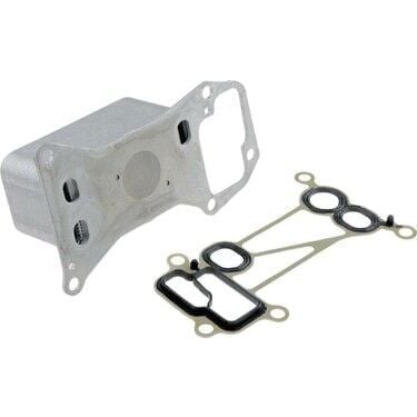 BMW 3, 5, 7 Serisi 2008 ve Sonrası Uyumlu Yağ Soğutucusu Tekli ve Conta Seti (Kütüksüz)