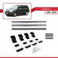 Suzuki XL-7 1998-2006 Arası ile Uyumlu BASIC Model Ara Atkı Tavan Barı Gri 2 Adet