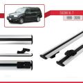 Suzuki XL-7 1998-2006 Arası ile Uyumlu BASIC Model Ara Atkı Tavan Barı Gri 2 Adet