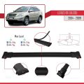 Lexus RX 2 (XU30) 2004-2009 Arası ile Uyumlu FLY Model Ara Atkı Tavan Barı Siyah 2 Adet