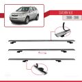 Saturn Vue 2 2008-2010 Arası ile Uyumlu BASIC Model Ara Atkı Tavan Barı Gri 2 Adet