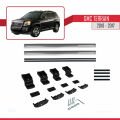 GMC Terrain 2010-2017 Arası ile Uyumlu BASIC Model Ara Atkı Tavan Barı Gri 2 Adet