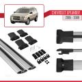 Chevrolet Uplander 2005-2009 Arası ile Uyumlu FLY Model Ara Atkı Tavan Barı Gri 2 Adet