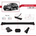 Infiniti QX70 (S51) 2013-2017 Arası ile Uyumlu FLY Model Ara Atkı Tavan Barı Siyah 3 Adet