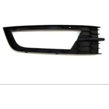 Skoda Octavia 4 2020 Sonrası Tampon Izgarası Ön Sol Sıslı Siyah