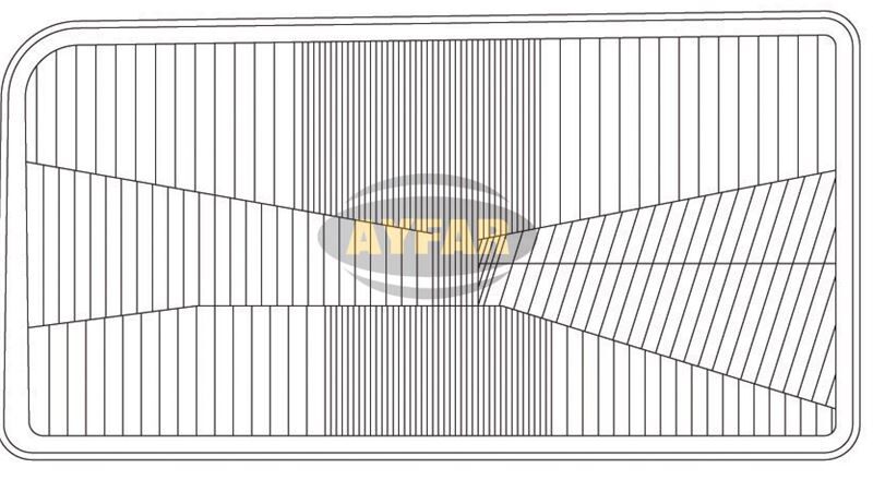 Volkswagen Transporter T4 Uyumlu Sağ Far Camı