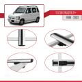 Suzuki Wagon R+ 1998-2003 Arası ile Uyumlu BASIC Model Ara Atkı Tavan Barı Gri 2 Adet