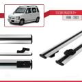 Suzuki Wagon R+ 1998-2003 Arası ile Uyumlu BASIC Model Ara Atkı Tavan Barı Gri 2 Adet