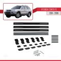 Hyundai Santa Fe (SM) 2001-2006 Arası ile Uyumlu BASIC Model Ara Atkı Tavan Barı Siyah 3 Adet