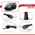 Citroen Jumpy 2 (G9) 2007-2016 Arası ile Uyumlu ACE-1 Ara Atkı Tavan Barı Siyah 3 Adet