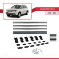 Acura MDX (YD2) 2007-2013 Arası ile Uyumlu BASIC Model Ara Atkı Tavan Barı Gri 3 Adet