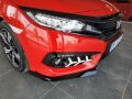 Honda Civic Uyumlu Yedek Parça 2016-2020 Çıkıntılı Ön Flap Piano Black Dizayn B