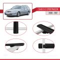 Saab 9-3 II SW 2006-2012 Arası ile Uyumlu BASIC Model Ara Atkı Tavan Barı Siyah 2 Adet