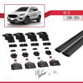 MG ZS 2018-2024 Arası ile Uyumlu ACE-2 Ara Atkı Tavan Barı Siyah 2 Adet
