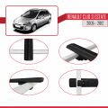 Renault Clio 3 Estate 2005-2012 Arası ile Uyumlu BASIC Model Ara Atkı Tavan Barı Siyah 3 Adet