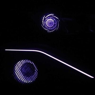 Bmw 3 Serisi G20 Uyumlu Yedek Parça Kapı Hoparlörleri & Tweeter Ve Işıklı Ambians Kapakları ( 11 Renk)