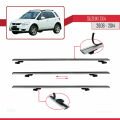 Suzuki SX4 II (JY) 2006-2014 Arası ile Uyumlu BASIC Model Ara Atkı Tavan Barı Gri 2 Adet